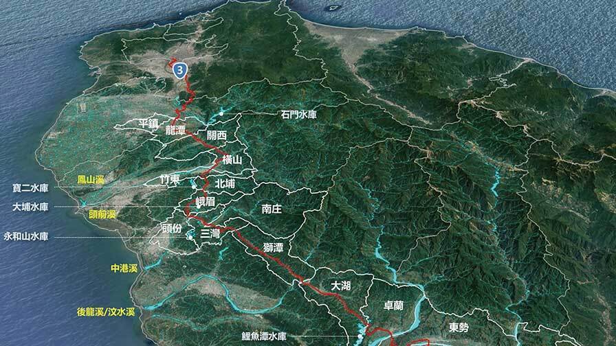 臺三線客庄區域百年基業綱要計畫之景觀綱要計畫與重點景觀地區劃設