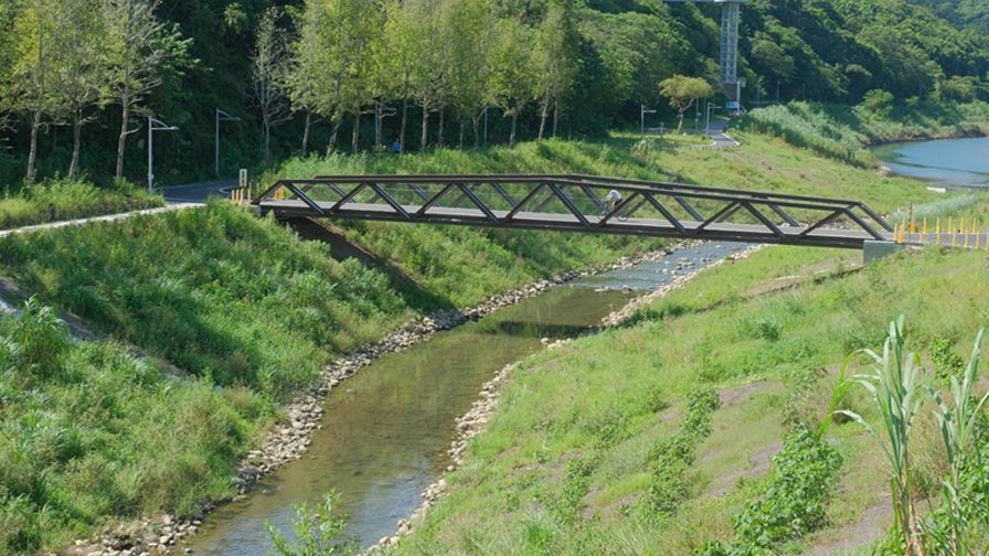 恢復河川生命力-景美溪及指南溪匯流口護岸再造工程