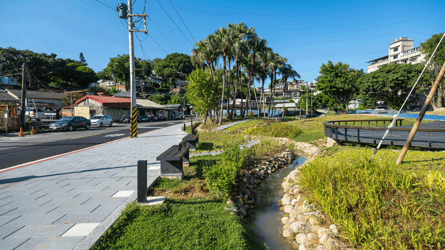 喚起臺北水記憶 開啟校園新任務- 大安區民族實中周邊排水及校園環境營造工程