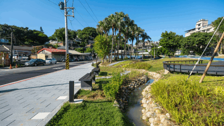 喚起臺北水記憶 開啟校園新任務- 大安區民族實中周邊排水及校園環境營造工程